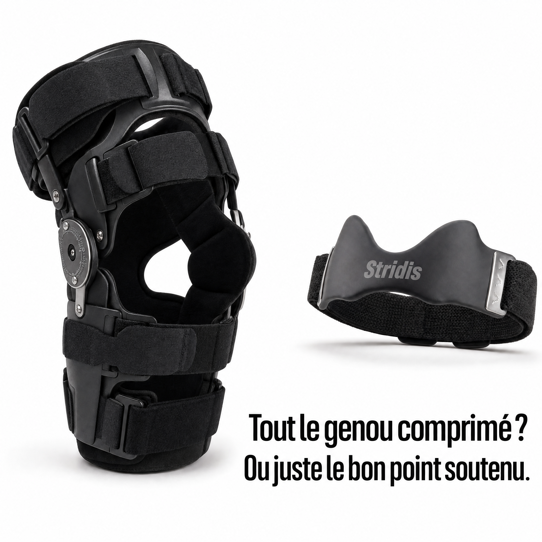 Stridis® |Sangle rotulienne de précision